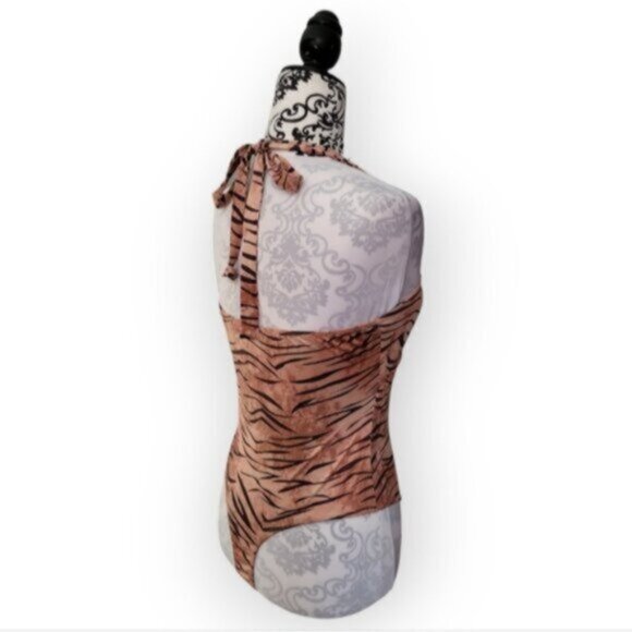 Women's Animal Print Bodysuit NWT Sz Small - Picture 12 of 12